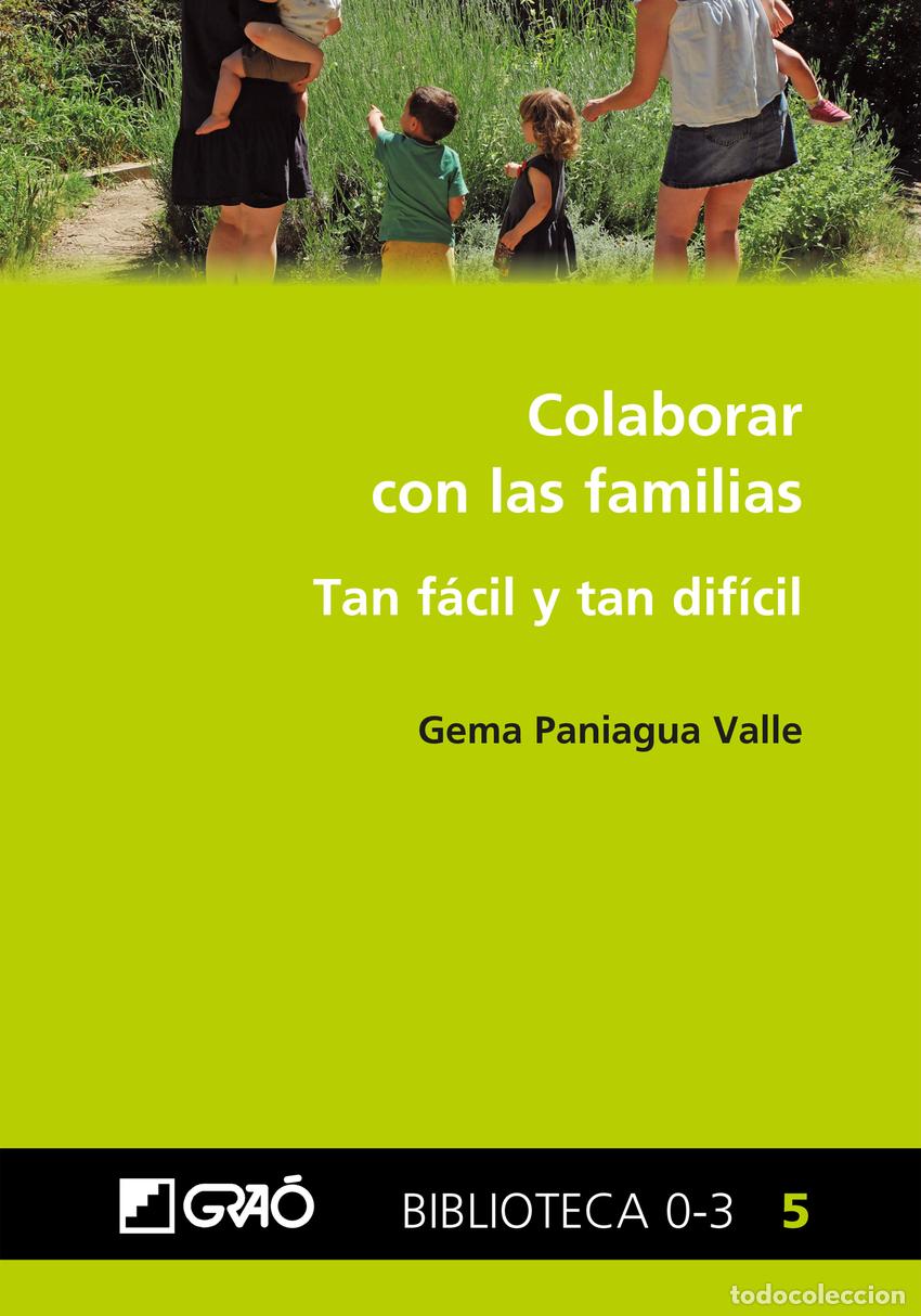 Libros: COLABORAR CON LAS FAMILIAS - Paniagua Valle, Gema