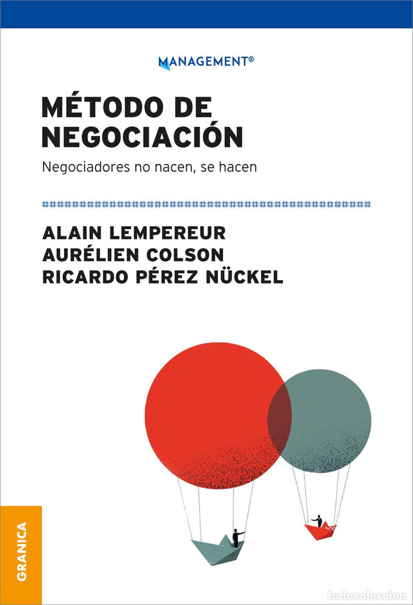 Libri: M&Eacute;TODO DE NEGOCIACI&Oacute;N - Lempereur, Alain