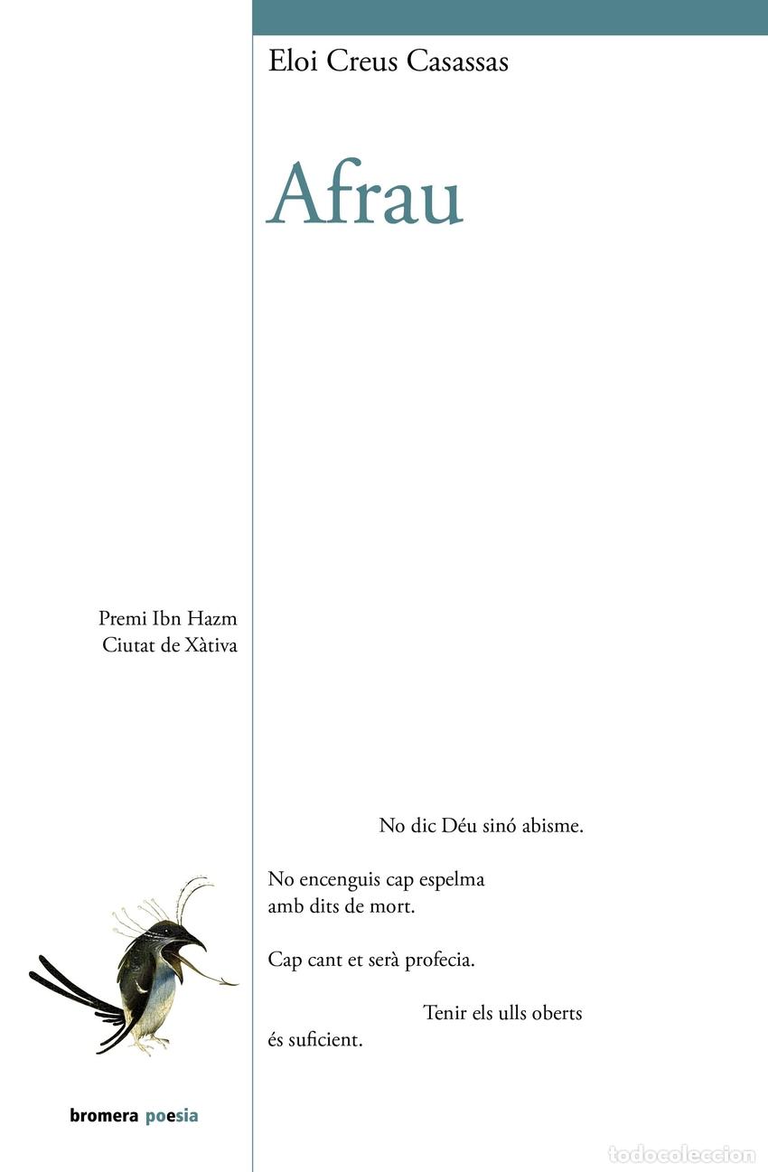 Libros: AFRAU - ELOI CREUS CASASSAS