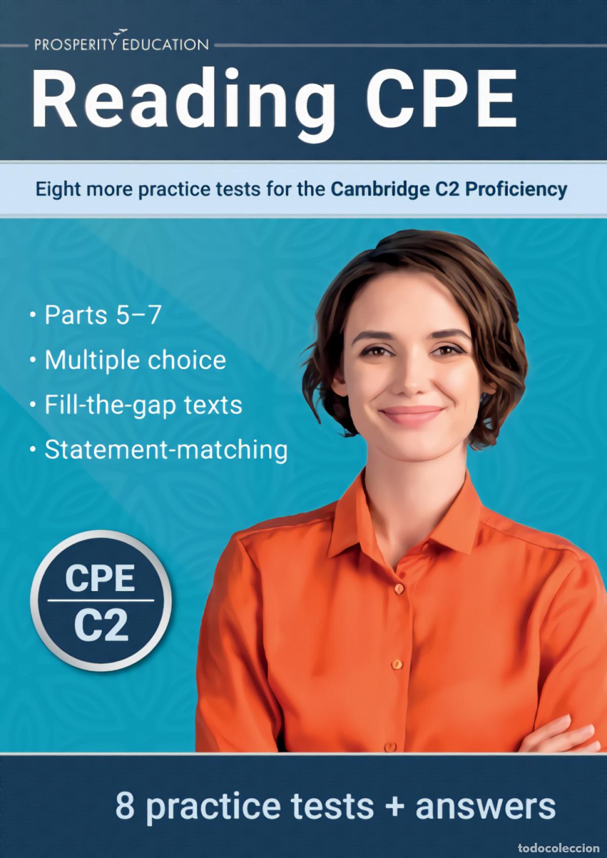 Libros: (23).READING CPE:EIGHT MORE PRACTICE TESTS FOR THE CAMBRIDG - VV.AA.
