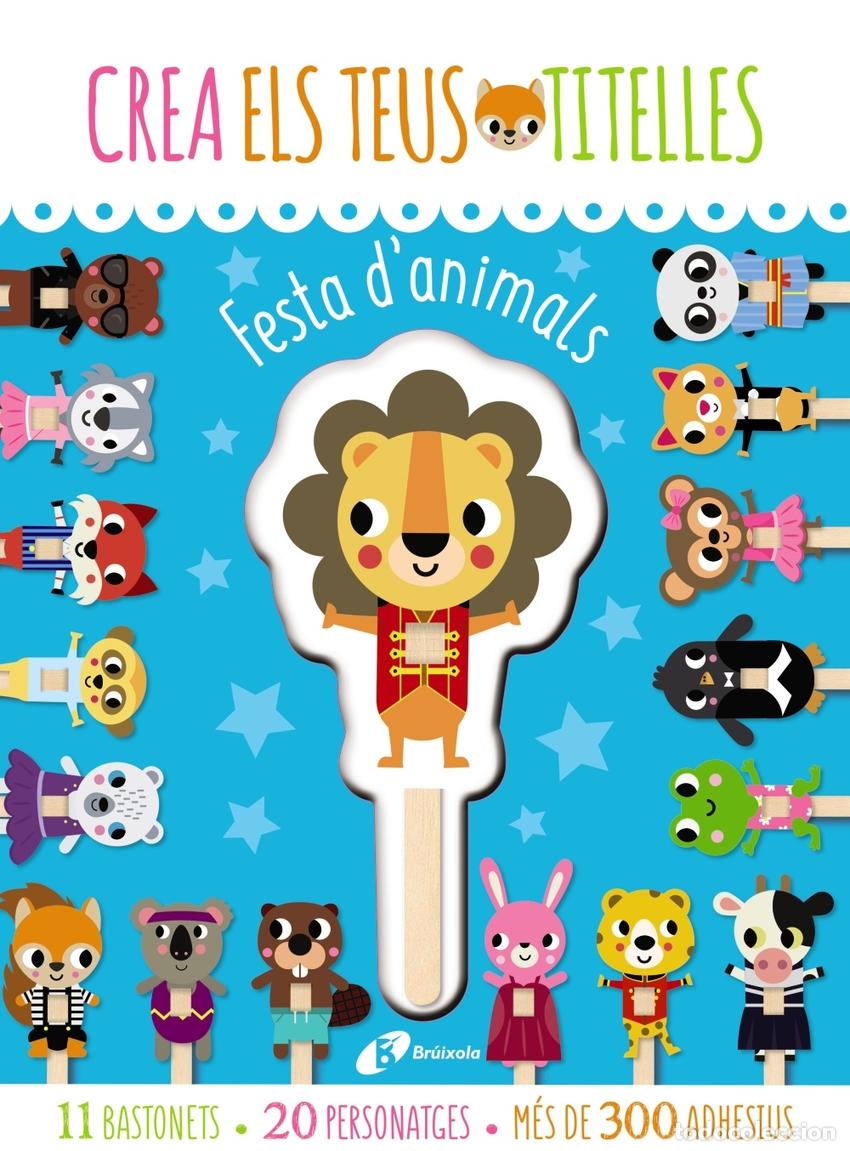 Libros: CREA ELS TEUS TITELLES. FESTA D'ANIMALS - AA.VV. Traducci&oacute;n: Riera i Fern&aacute;ndez, N&uacute;ria