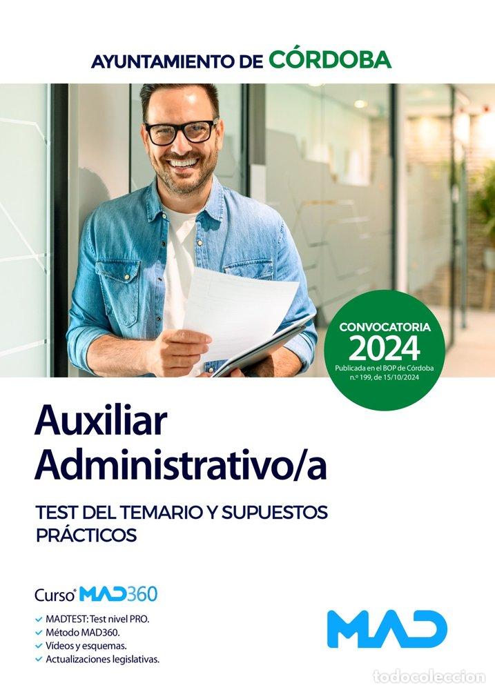 Livres: AUXILIAR ADMINISTRATIVO AYUNTAMIENTO CORDOBA TEST SUPUESTOS - AA.VV.