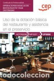 Livros: (23).MANUAL USO DOTACION BASICA RESTAURANTE Y ASISTENCIA - AA.VV.