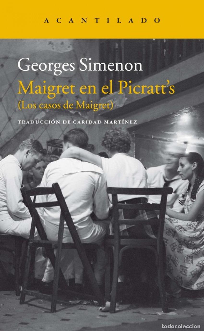 books: MAIGRET EN EL PICRATT'S - Simenon, Georges