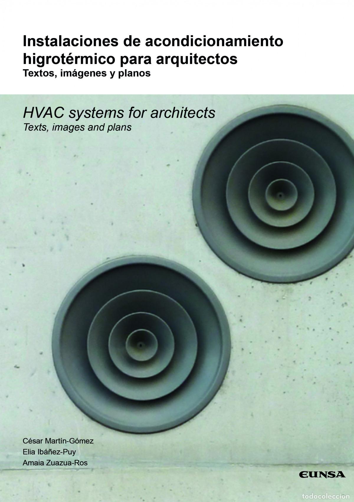 books: INSTALACIONES DE ACONDICIONAMIENTO HIGROT&Egrave;RMICO PARA ARQUITECTOS - Mart&iacute;n G&oacute;mez, Cesar