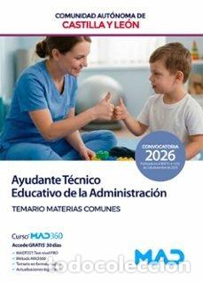 B&uuml;cher: AYUDANTE TECNICO EDUCATIVO TEMARIO MATERIA COMUN CASTILLA Y - AA.VV