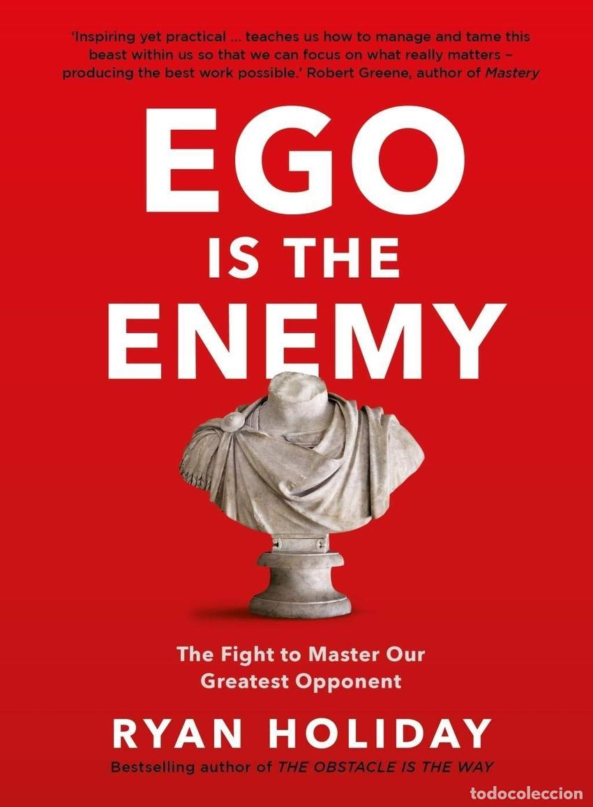 books: EGO IS THE ENEMY - RYAN HOLIDAY
