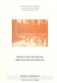 Livros: PRODUCTOS QUIMICOS: PREVENCION DE RIESGOS - SANCHEZ ROJAS, FUENSANTA