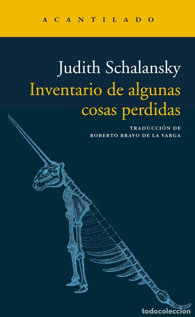 Libros: INVENTARIO DE ALGUNAS COSAS PERDIDAS - SCHALANSKY, JUDITH