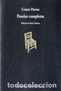 Livres: POESIAS COMPLETAS - PAVESE, CESARE
