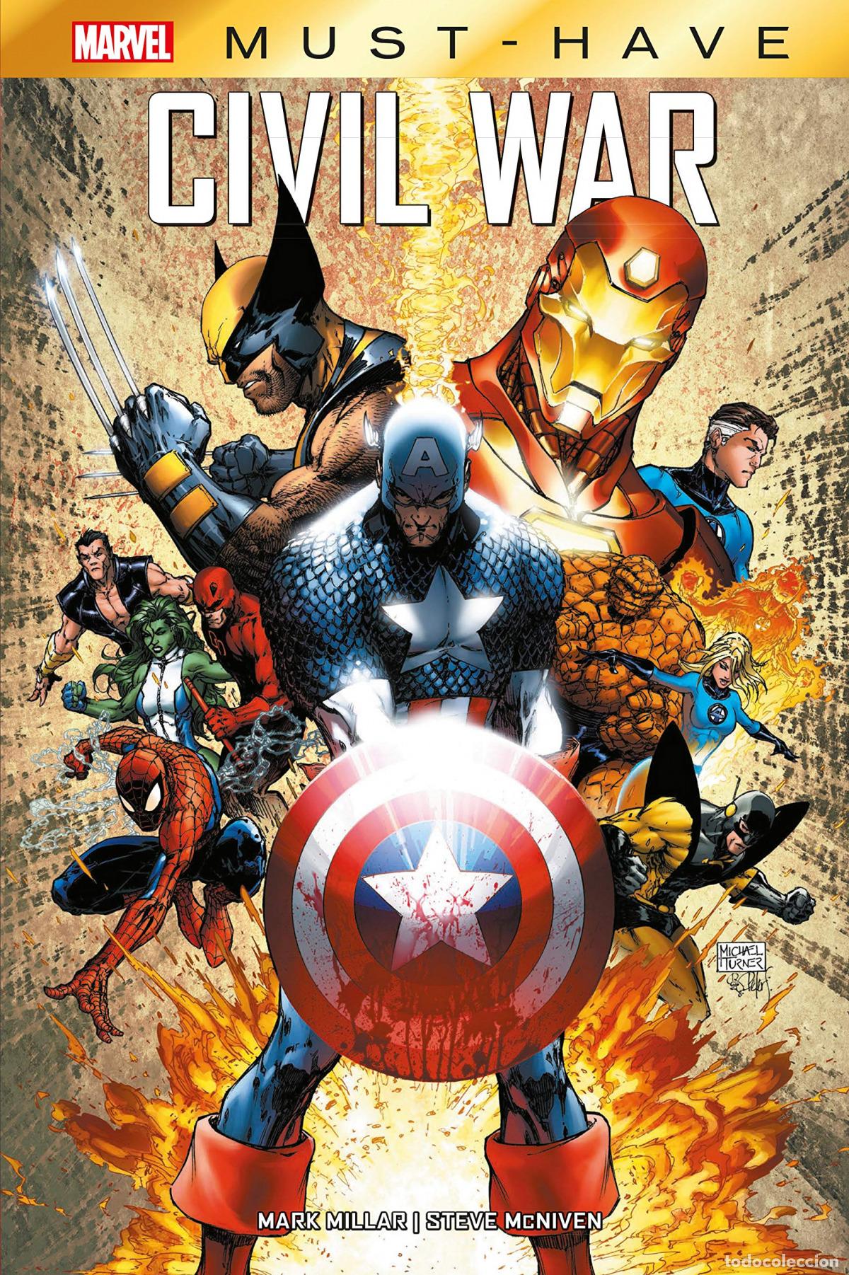 B&uuml;cher: MARVEL MUST HAVE CIVIL WAR - MARK MILLAR