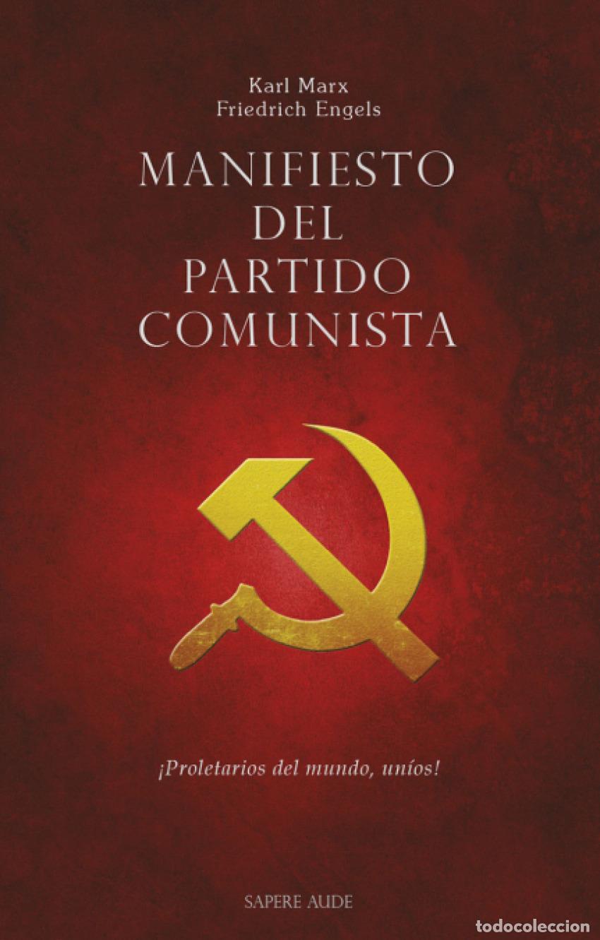 Libros: MANIFIESTO DEL PARTIDO COMUNISTA - Friedrich Engels