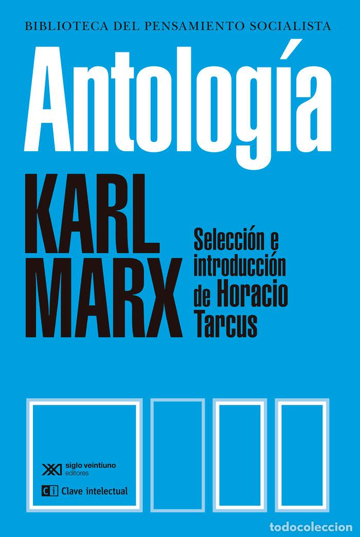 Libros: ANTOLOGIA - MARX, KARL