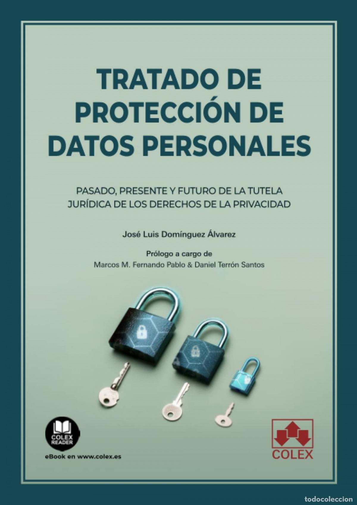 Libros: TRATADO DE PROTECCI&Oacute;N DE DATOS PERSONALES - Dom&iacute;nguez Alv&aacute;rez, Jos&eacute; Luis