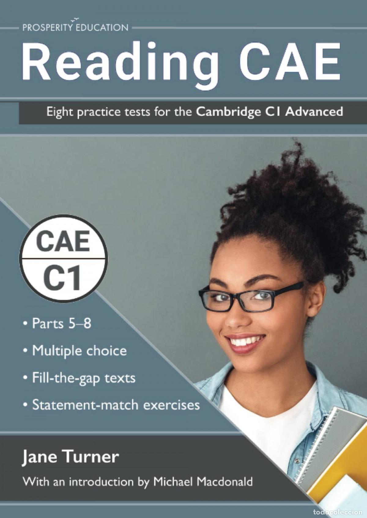Libros: READING CAE: EIGHT PRACTICE TESTS FOR THE CAMBRIDGE C1 ADVANCED - Jane Turner
