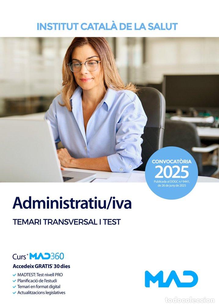 B&uuml;cher: ADMINISTRATIU/IVA TEMARI TRANSVERSAL I TEST. INSTITUTO CATA - AA.VV