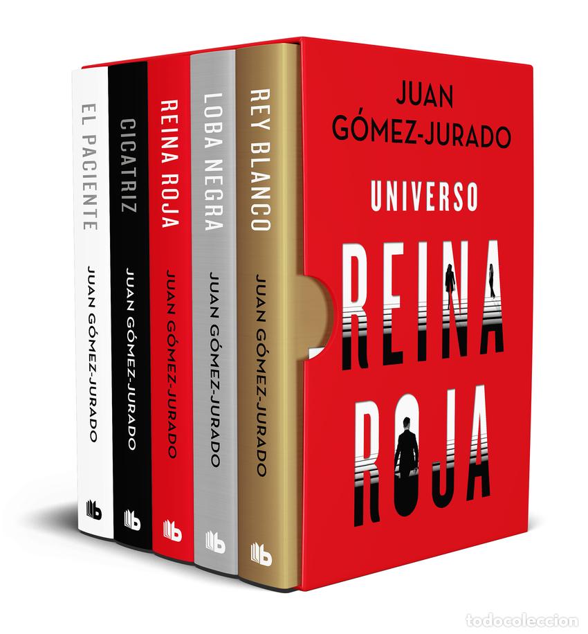 Libri: UNIVERSO REINA ROJA (ESTUCHE CON: CON: REINA ROJA # LOBA NEGRA # REY BLANCO # CICATRIZ # EL PACIENTE