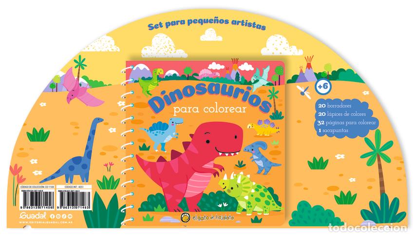 Livres: DINOSAURIOS (ESTUCHE PEQUE&Ntilde;OS ARTISTAS) - Varios autores