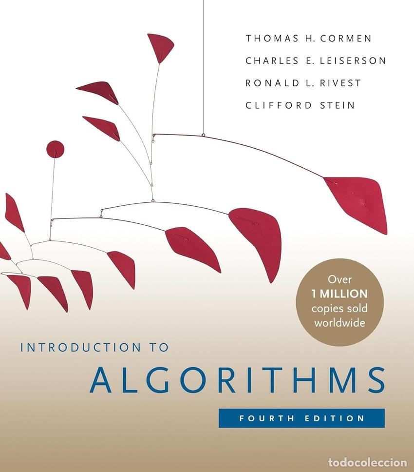 Libros: INTRODUCTION TO ALGORITHMS, FOURTH EDITION - THOMAS H CORMEN