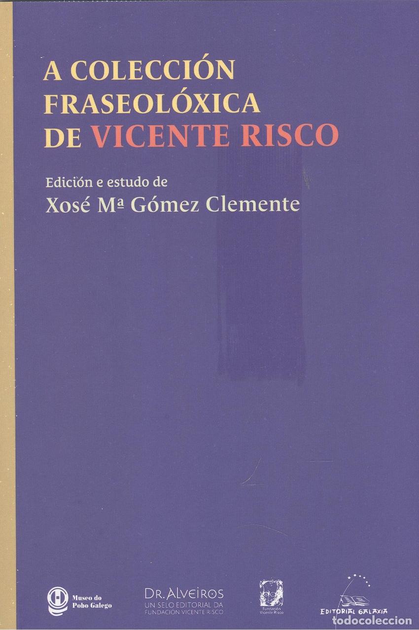Livres: A COLECCI&Oacute;N FRASEOL&Oacute;XICA DE VICENTE RISCO - XOSE M&ordf; GOMEZ CLEMENTE