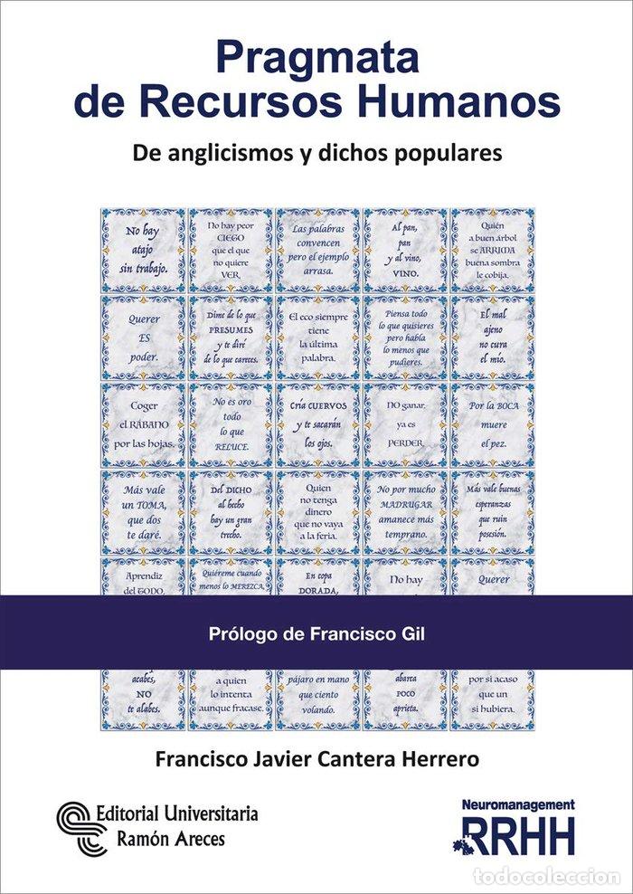 Livres: PRAGMATA DE RECURSOS HUMANOS - CANTERA HERRERO, FRANCISCO JAVIER