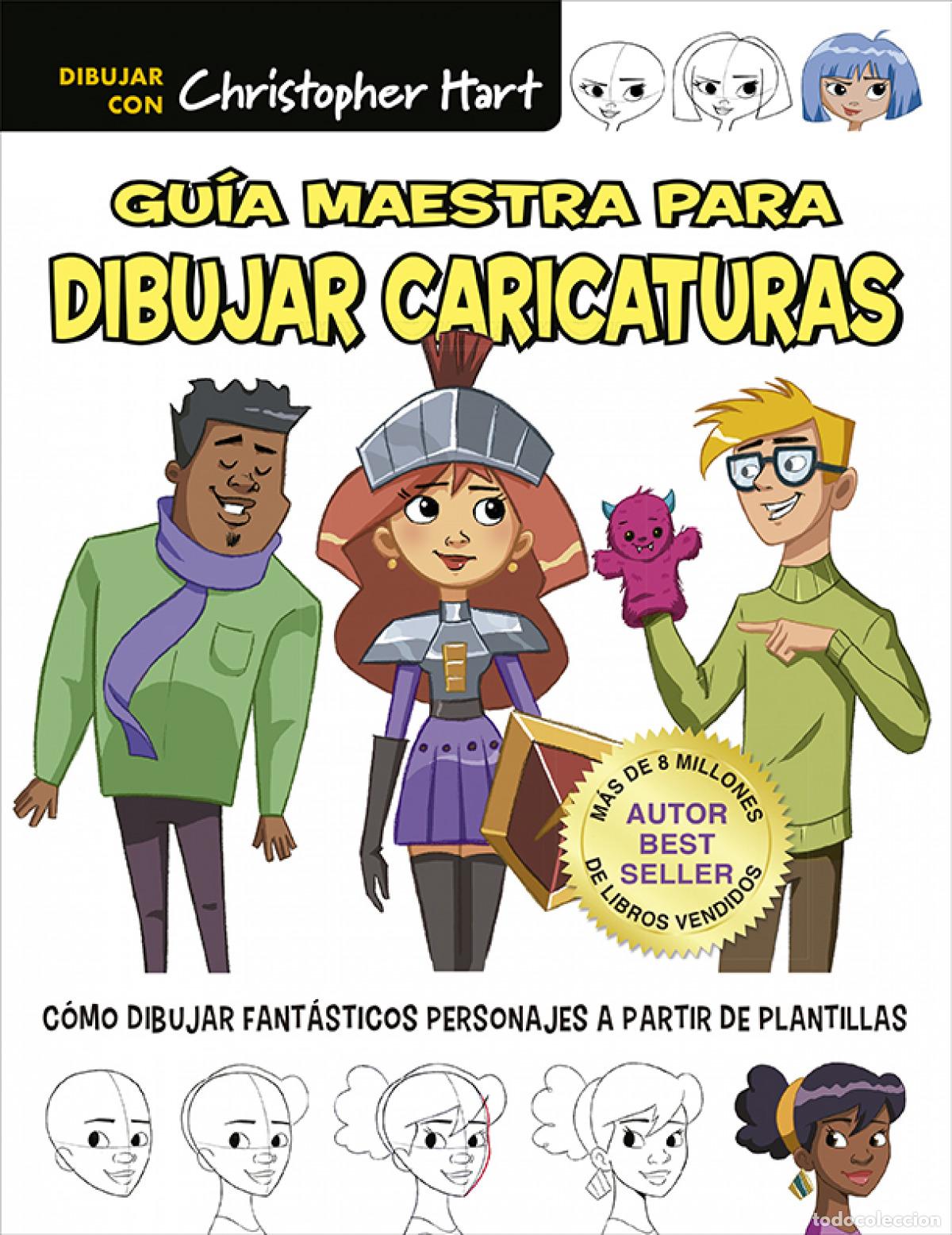 Libri: GU&Iacute;A MAESTRA PARA DIBUJAR CARICATURAS - Hart, Christopher