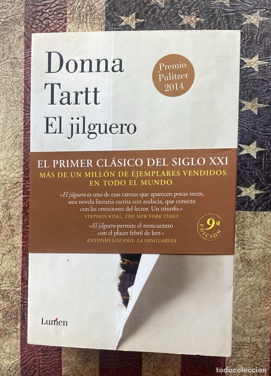 Libros: Libro &rdquo; El Jilguero&rdquo; , de Donna Tartt G1