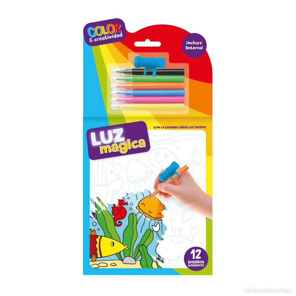 Libri: COLOR & CREATIVIDAD BLOC LUZ MAGICA - IMAGILAND