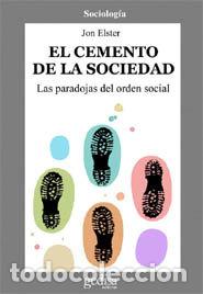 Libri: CEMENTO DE LA SOCIEDAD - SIN AUTOR