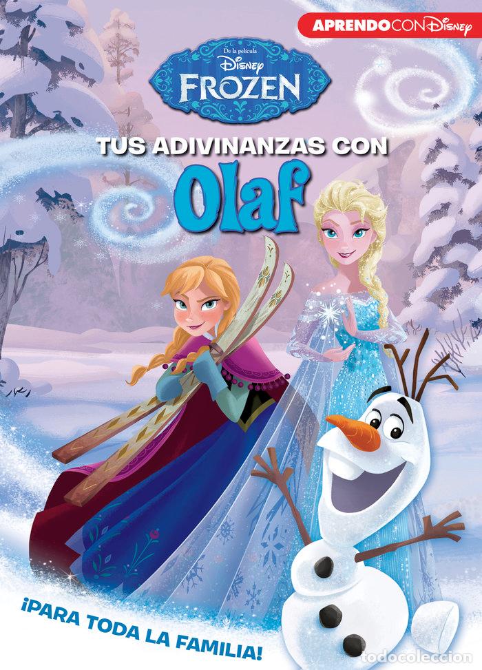 Livros: TUS ADIVINANZAS CON OLAF - DISNEY