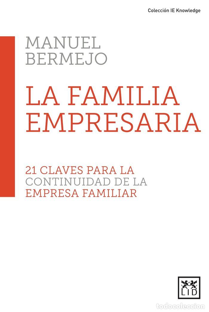 B&uuml;cher: LA FAMILIA EMPRESARIA - BERMEJO SANCHEZ, MANUEL