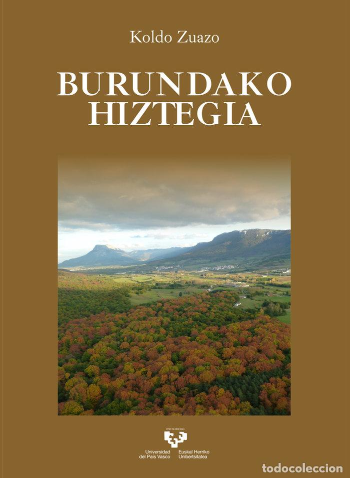 Libros: BURUNDAKO HIZTEGIA - ZUAZO ZELAIETA, KOLDO