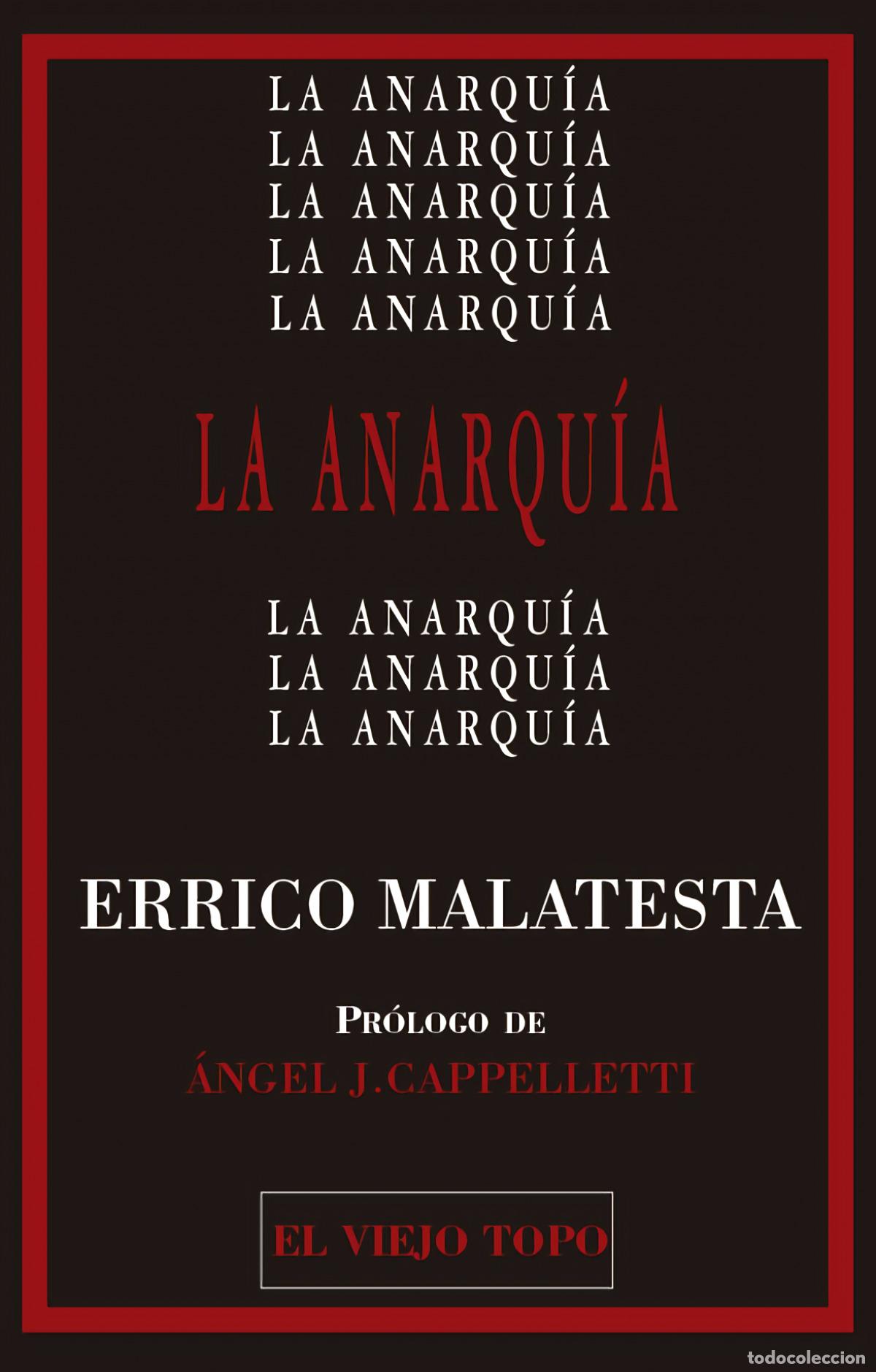 Livres: LA ANARQU&Iacute;A - Malatesta, Errico