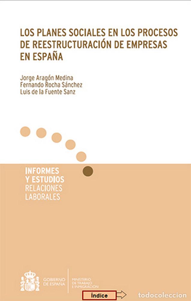 books: PLANES SOCIALES EN LOS PROCESOS DE REESTRUCTURACION DE EMPRE - ARAGON MEDINA, JORGE