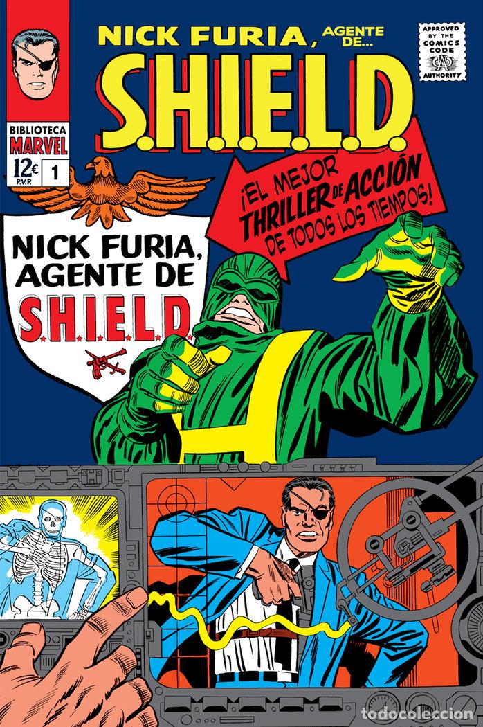 Libros: NICK FURIA AGENTE DE SHIELD 1 1965 1966 - HOWARD PURCELL