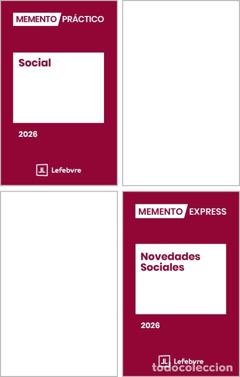 Libros: PACK SOCIAL MEMENTO EXPRESS Y MEMENTO SOCIAL 2026 - AA.VV