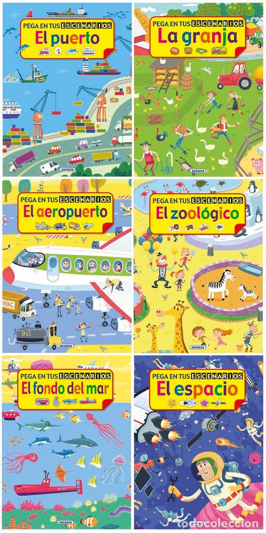 Libros: PEGA EN TUS ESCENARIOS 6 TITULOS - AA.VV