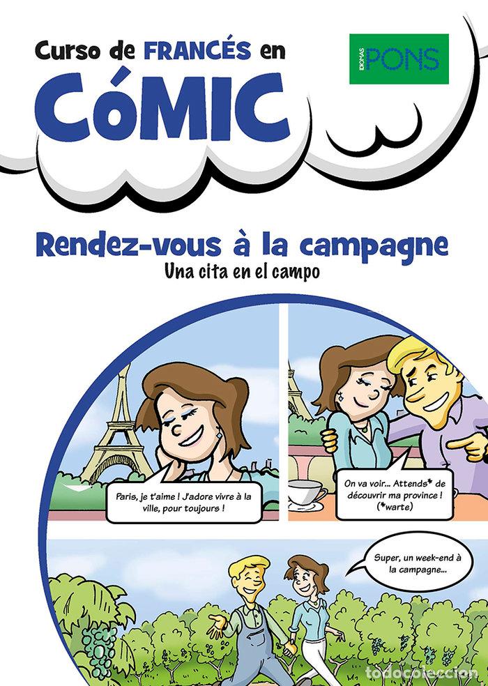 Livres: CURSO DE FRANCES EN COMIC - LANGENBACH, ISABELLE