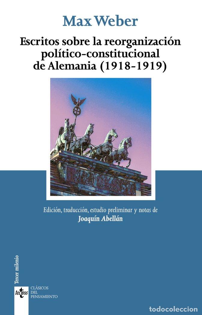 books: ESCRITOS POLITICO CONSTITUCIONALES - WEBER, MAX