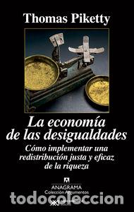Libros: ECONOMIA DE LAS DESIGUALDADES,LA - PIKETTY, THOMAS