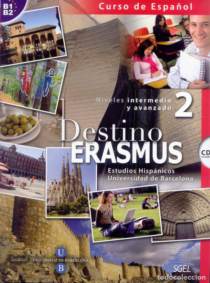 Livres: DESTINO ERASMUS 2 INTERMEDIO (ALUMNO B1+B2) (+ CD) - VV.AA.