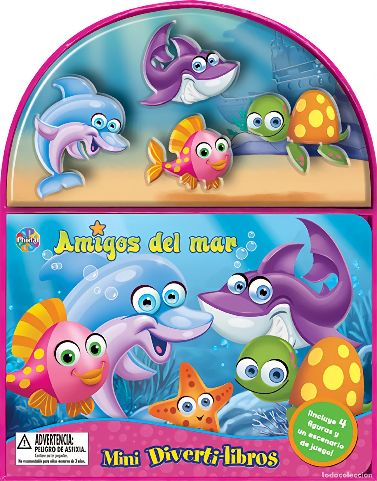 Livros: AMIGOS DEL MAR (MINI DIVERTI-LIBROS) - Varios autores