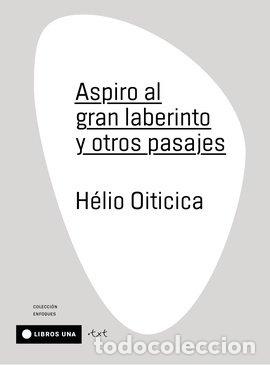 Livros: ASPIRO AL GRAN LABERINTO Y OTROS PASAJES - Oiticica, H&eacute;lio