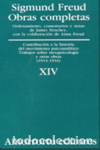 Libros: OBRAS COMPLETAS FREUD XIV CONTRIBUCION A LA HA.DEL MOVIMIE - FREUD, SIGMUND