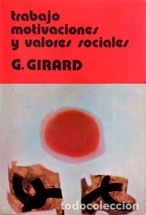 Libros: TRABAJO MOTIVACIONES Y VALORES SOCIALES - MONTERO, JOSE R.