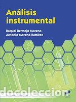 Libros: ANALISIS INSTRUMENTAL - ANTONIO MORENO RAMIREZ