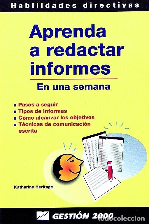 books: APRENDA A REDACTAR INFORMES - AA.VV