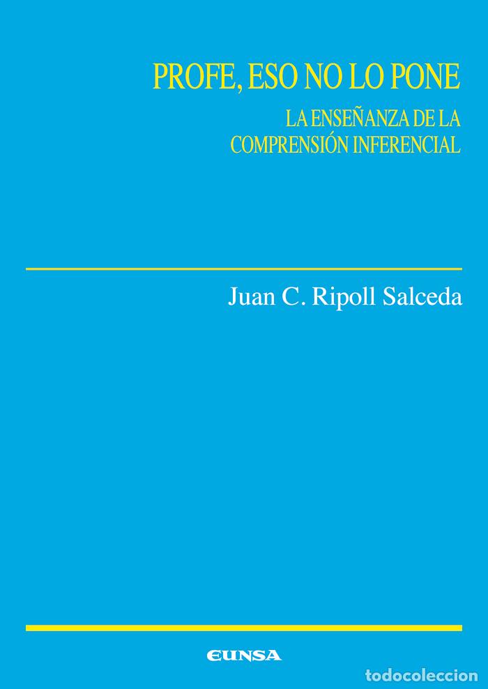 books: PROFE, ESO NO LO PONE - JUAN CRUZ RIPOLL SALCEDA