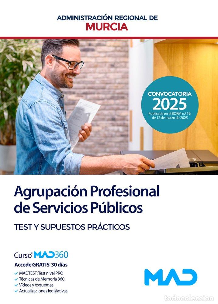 Libros: AGRUPACION PROFESIONAL SERVICIO PUBLICO TEST Y SUPUESTO PRA - AA.VV