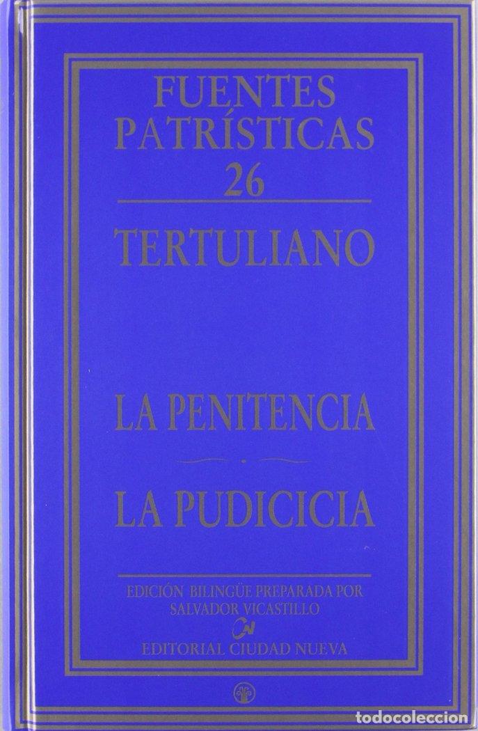 Libros: PENITENCIA - LA PUDICICIA,LA - TERTULIANO